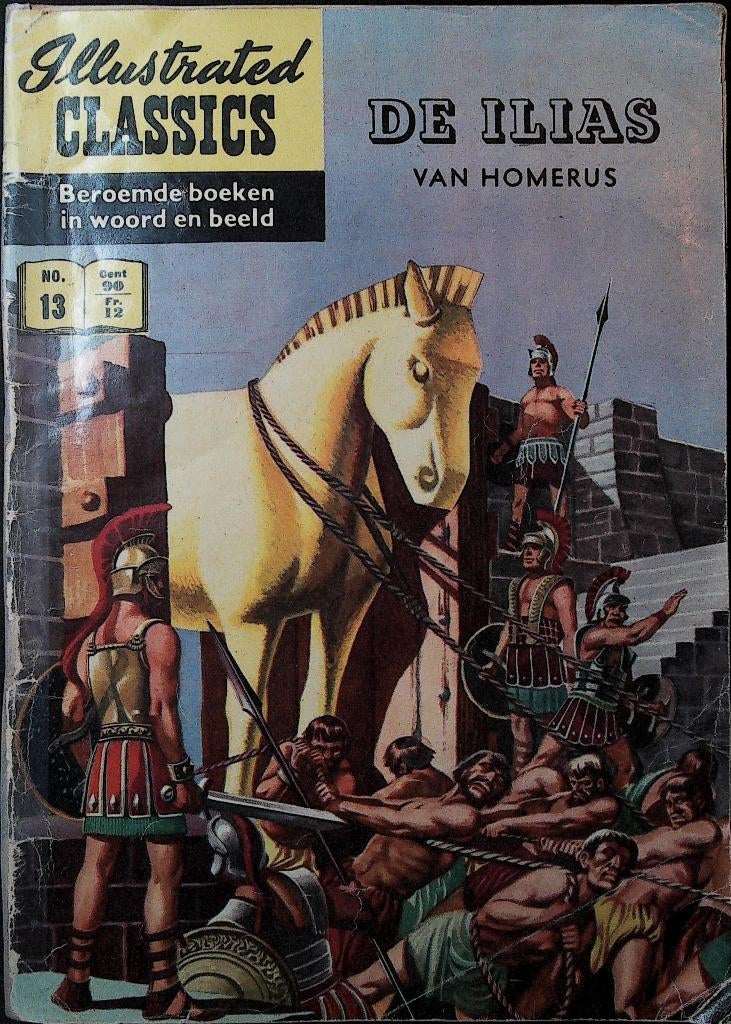 De Ilias van Homerus - Illustrated Classics, Gelezen, Homerus, Ophalen of Verzenden, Nederland