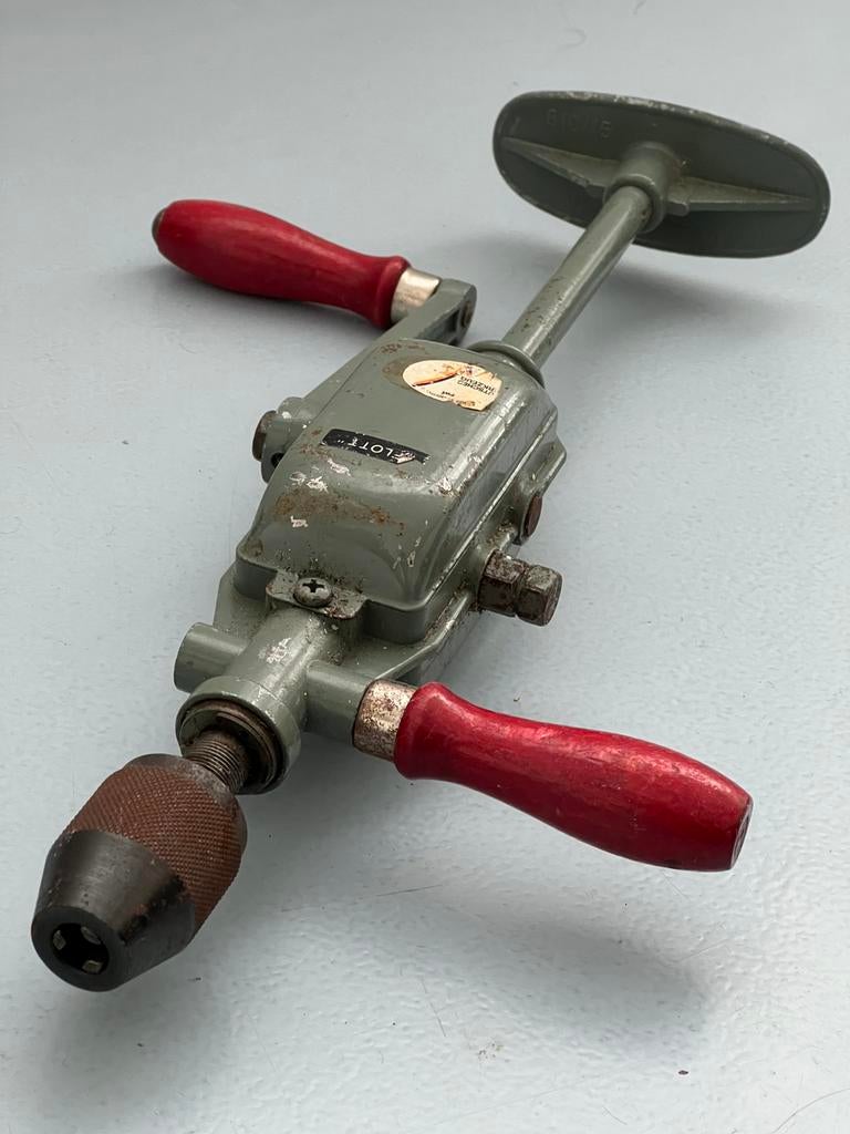 Vintage handboor Flott, Ophalen of Verzenden