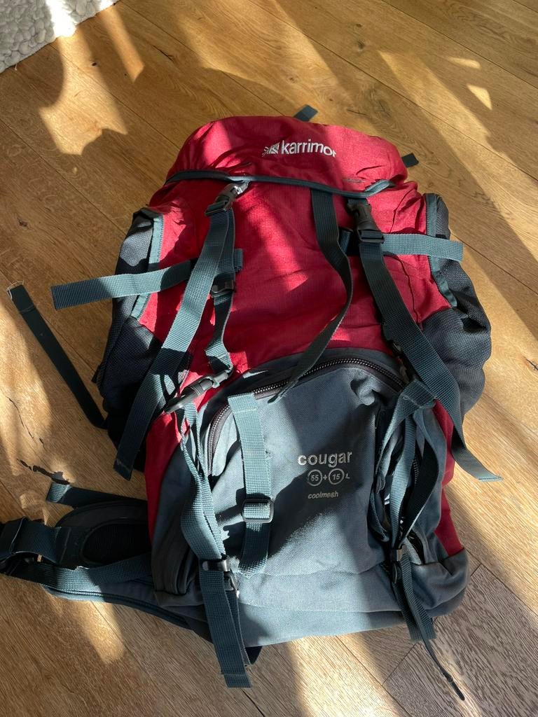 Karrimor rugzak 55l, 40 cm of meer, Gebruikt, Waterdicht, 60 cm of meer