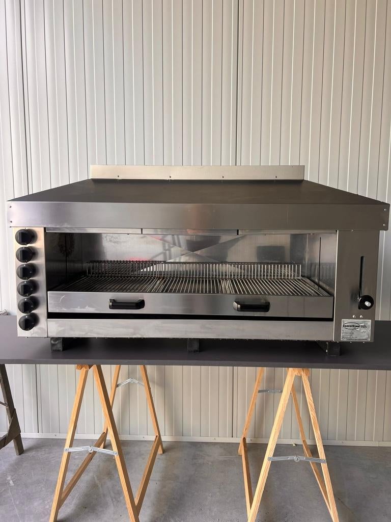 Combisteel Pitagrill - 6 branders, Zakelijke goederen, Horeca | Keukenapparatuur, Fornuis, Frituur en Grillen, Nieuw zonder verpakking