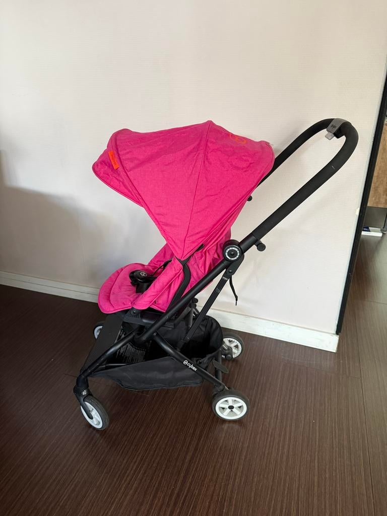 Cybex Gold buggy - Roze, compact en lichtgewicht, Ophalen of Verzenden, Gebruikt, Overige merken, Verstelbare rugleuning