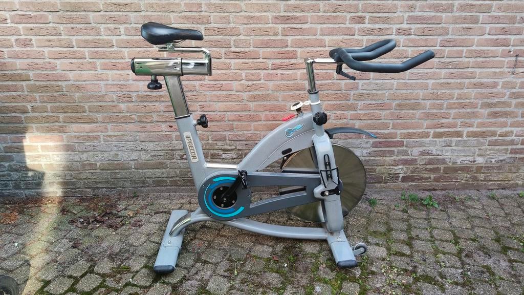 Spinning Fiets - Precor Team Bike 800, Ophalen, Gebruikt, Spinningfiets, Metaal