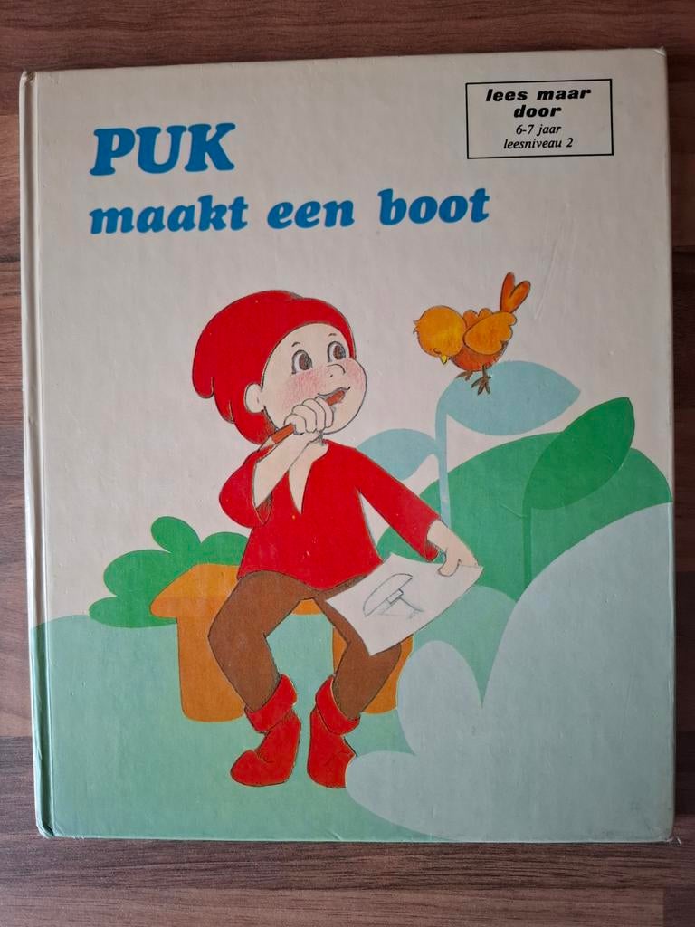 Twee Puk boeken: Puk maakt een boot en Puk in het bos, Ophalen of Verzenden