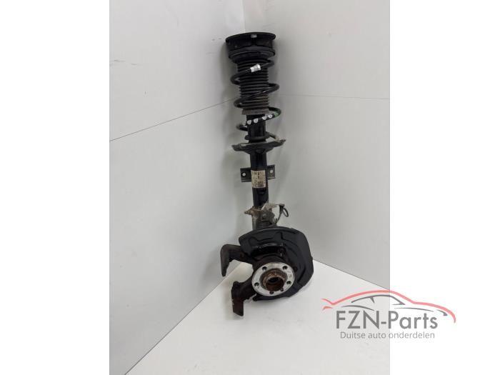 VW Polo 2G Wielophanging Links-voor Veerpoot Fusee Compleet, Ophalen of Verzenden, Gebruikt