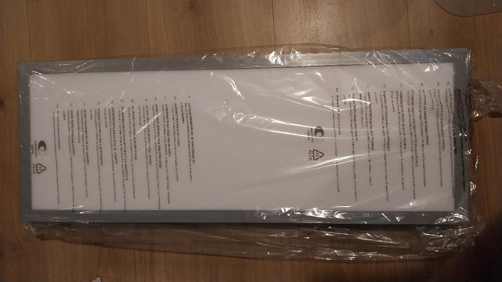 Plafondlamp - lichtpaneel LED, NIEUW. 30W, 30x78 cm, Ophalen, Nieuw, Metaal, Modern