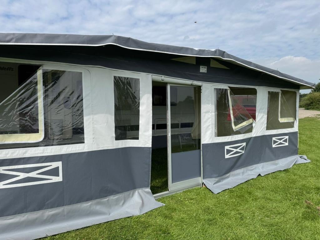 Vercovan caravan voortent 3,2x7,1m omloopmaat 10,48m, Caravans en Kamperen, Ophalen, Gebruikt, Overige merken