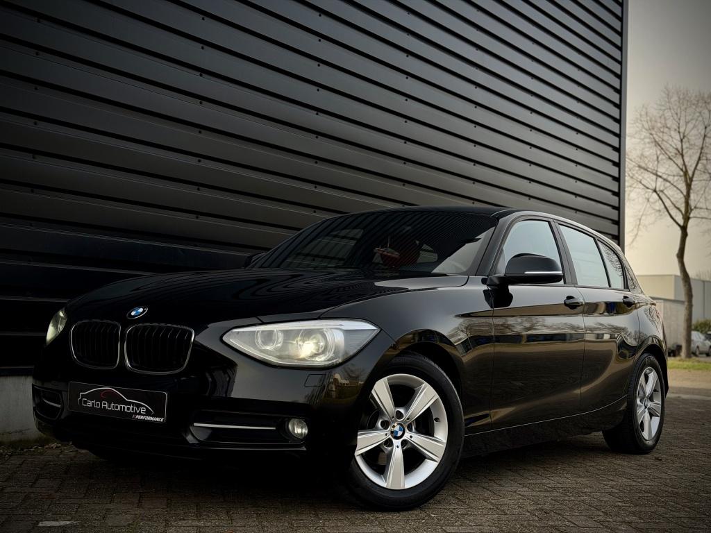 BMW 1-serie 116i Exec SPORTLEER|XENON|NAVIPRO|STOELVERW, 1-Serie, 136 pk, Gebruikt, Euro 6
