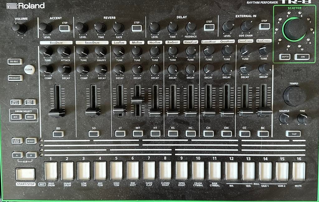 TR8 Drum Computer, Muziek en Instrumenten, Drumcomputers, Ophalen of Verzenden, Gebruikt, Roland