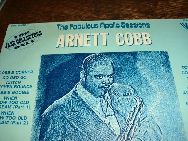   Arnett Cobb The Fabulous Apollo Sessions 1947 Vogue LP, Gebruikt, Ophalen of Verzenden, 1940 tot 1960, 12 inch