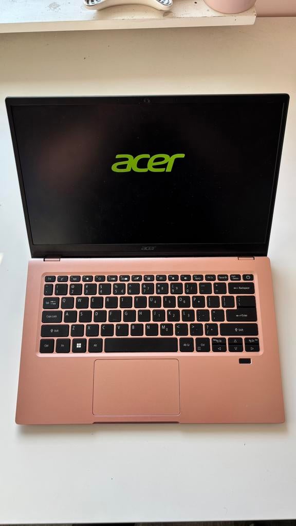Acer swift 1 roze, Gebruikt, 2 tot 3 Ghz, Qwerty, 14 inch