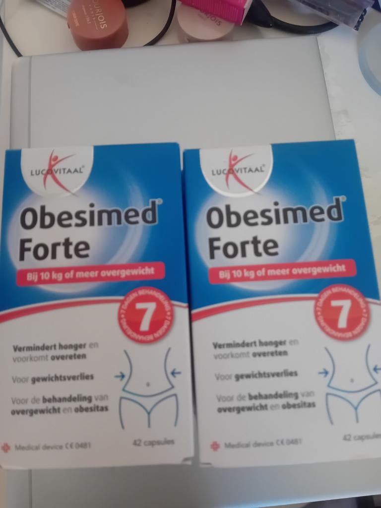 3 nieuwe verpakkingen obesimed forte, Ophalen of Verzenden, Nieuw, Pillen