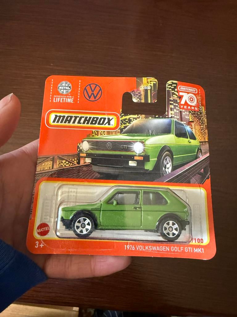 Matchbox 1976 Volkswagen Golf GTI MK1, 1:50 of kleiner, Auto, Nieuw, Ophalen