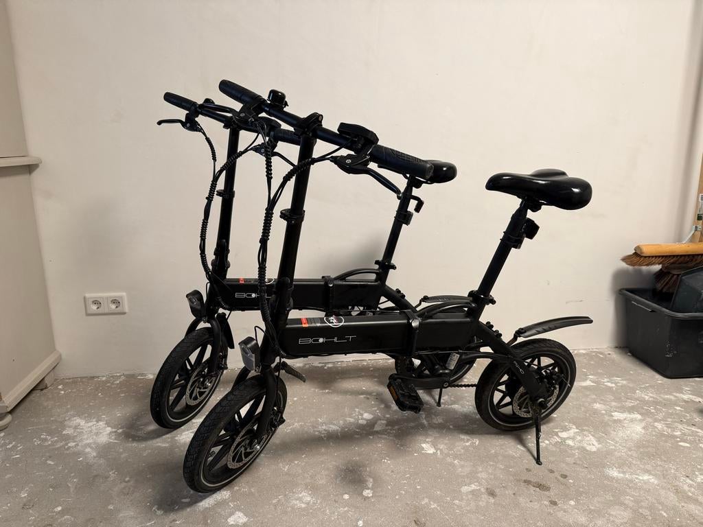 Electrische vouwfiets Bohlt R140 - set van 2, Fietsen en Brommers, Fietsen | Vouwfietsen, Gebruikt, Heren, 14 tot 16 inch, Versnellingen