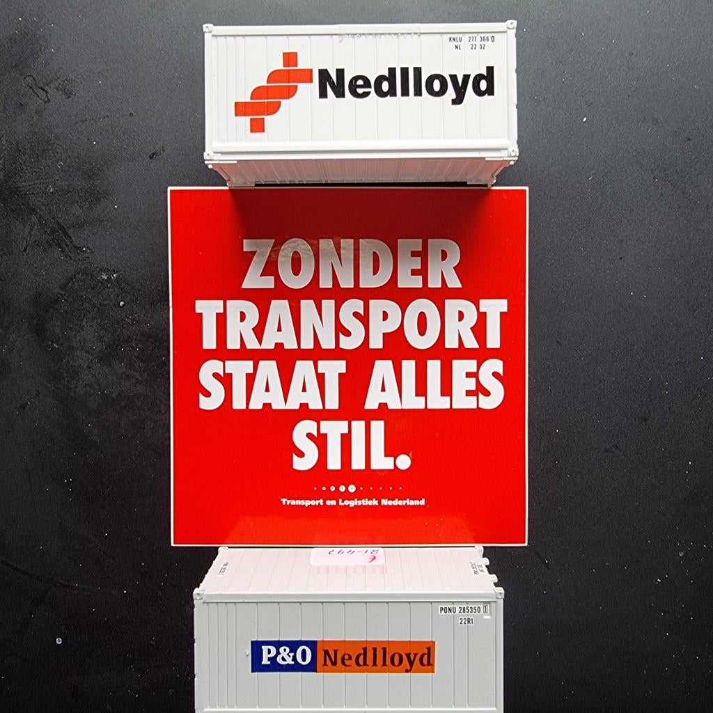 NEDLLOYD CONTAINERS 20'ft COOL, Ophalen of Verzenden, Nieuw, Gelijkstroom of Wisselstroom, Overige merken