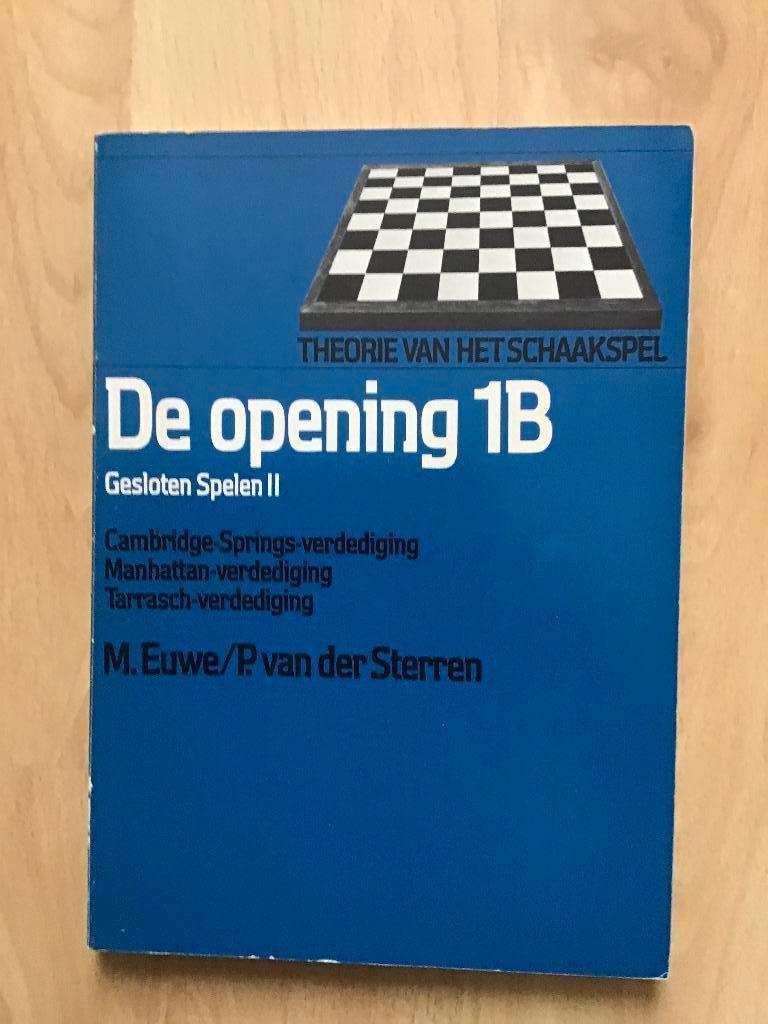 schaken: de opening 1B, Boeken, Sportboeken, Gelezen, M. Euwe / P. van der Sterren, Ophalen of Verzenden, Denksport