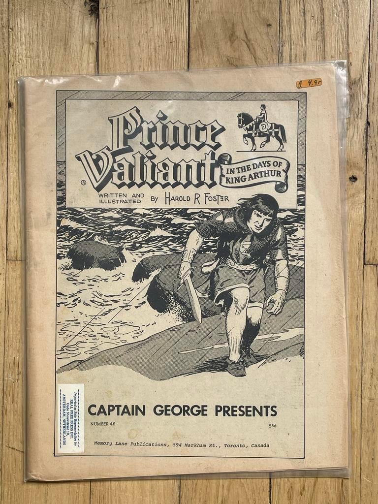 Prince Valiant - The Collector 16 & 17 - Zeldzaam stripboek, Boeken, Meerdere stripboeken, Ophalen of Verzenden, Gelezen