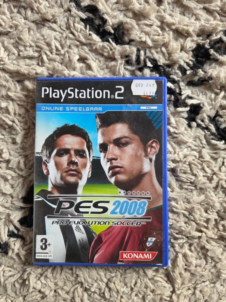 Pro Evolution Soccer 2008 (PES 2008) - PS2, Ophalen of Verzenden, Zo goed als nieuw, Sport, 3 spelers of meer