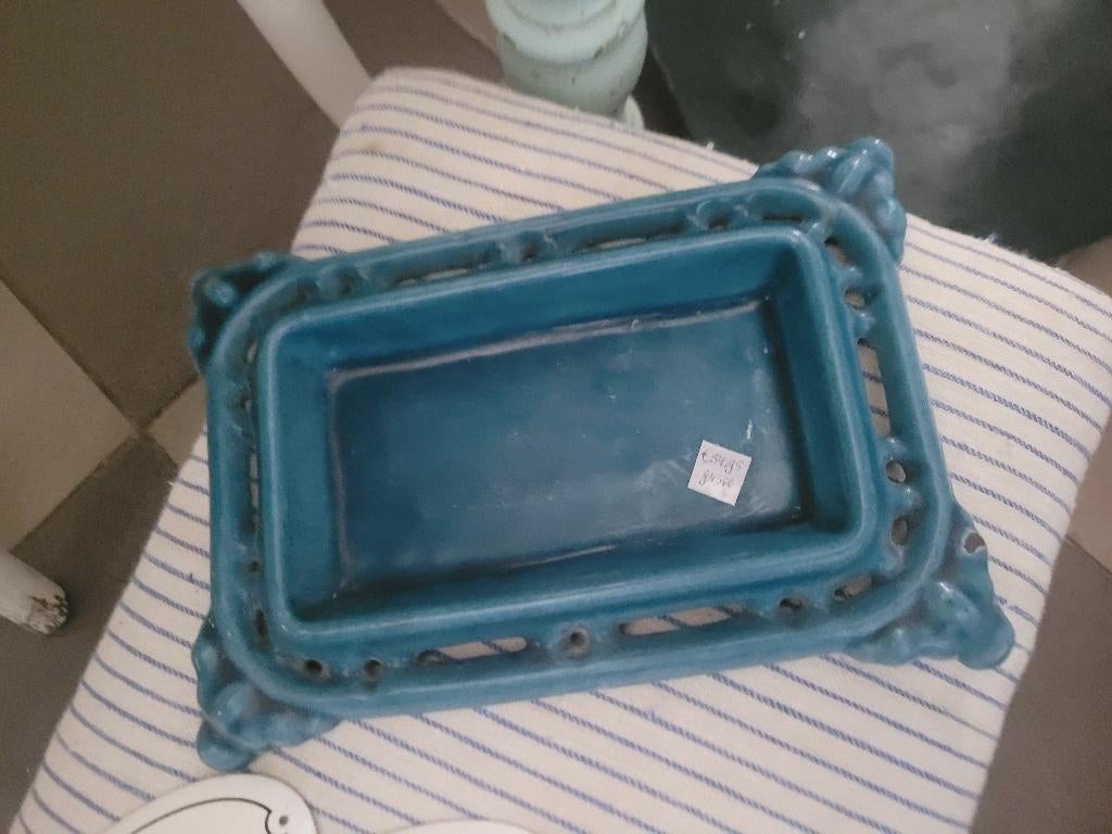 Antieke Franse gietijzeren kwispedoor, Antiek en Kunst, Ophalen of Verzenden