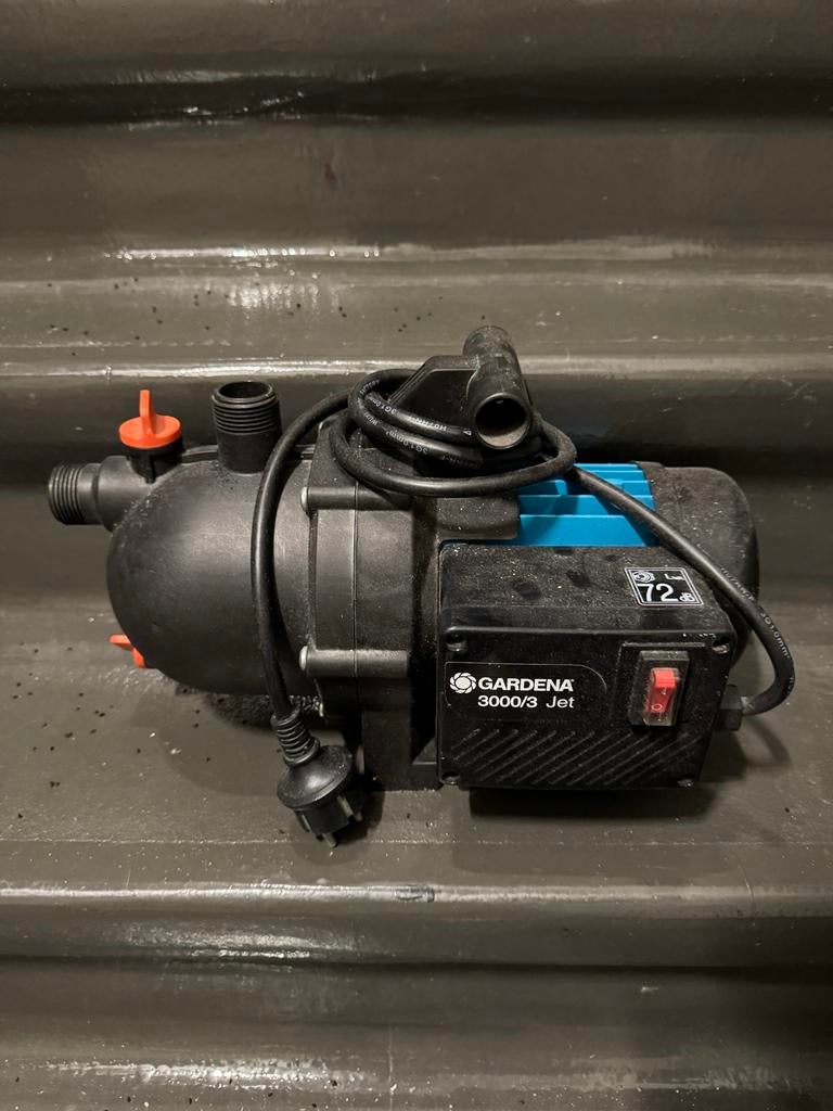 Gardena 3000/3 Jet Hydrofoorpomp - Gebruikt, Tuin en Terras, Ophalen of Verzenden, Gebruikt, Elektrisch, Hydrofoorpomp