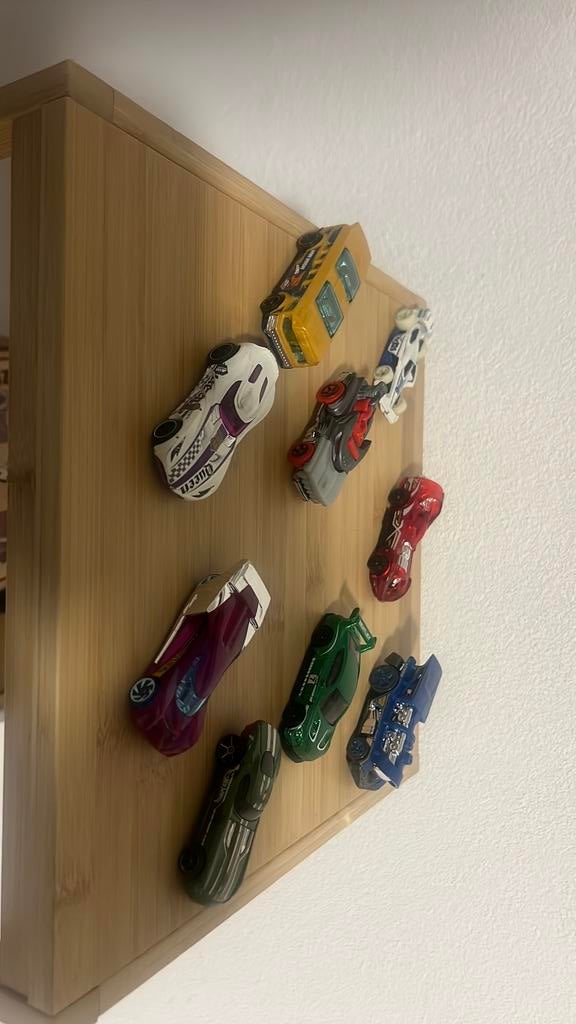 Bak met hotwheel autos, Ophalen, Gebruikt