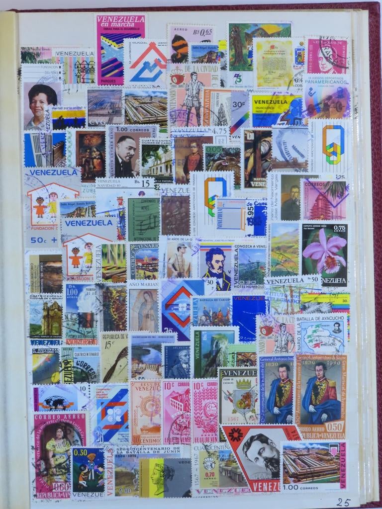 LATIJNS AMERIKA - STAMPVOL boek - vooral OUD - (J.33) - 2/2, Ophalen of Verzenden, Buitenland