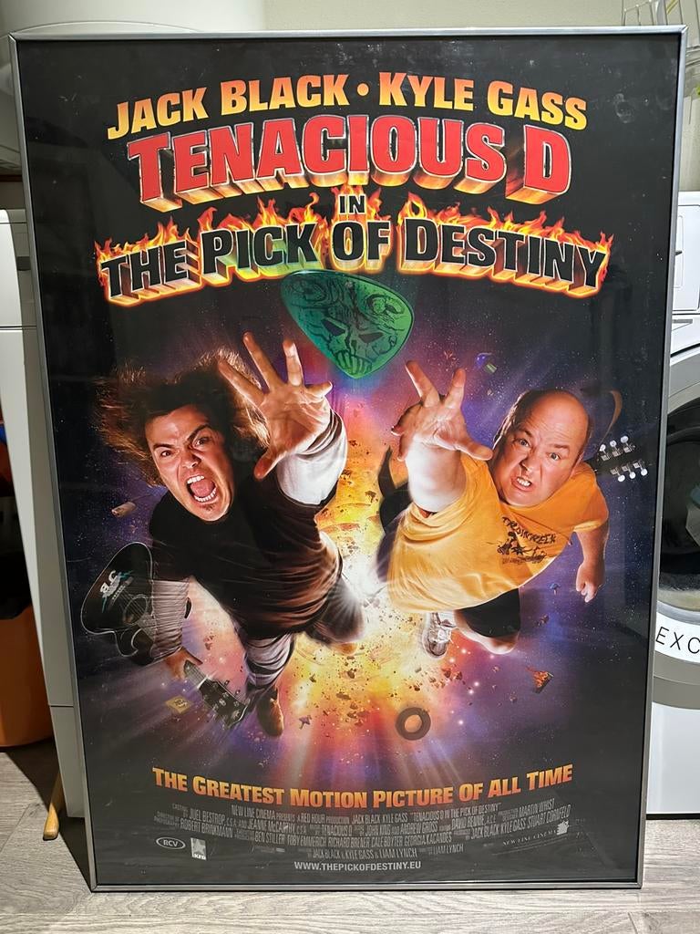 Originele filmposter Tenacious D, In The pick of Destiny, Ophalen, Rechthoekig Staand, Met lijst, Deurposter of groter