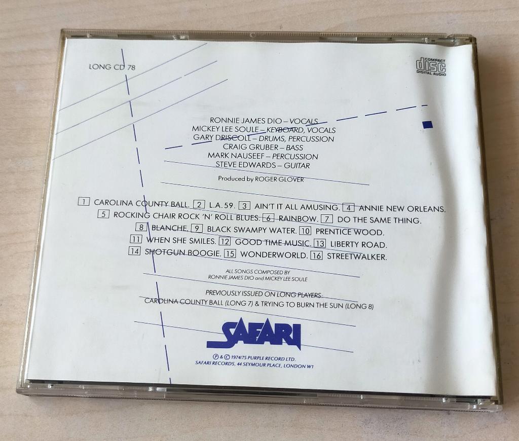 Ronnie James Dio and Elf - The Garhantuan Elf Album CD 1975, Ophalen of Verzenden, Gebruikt