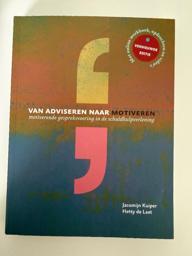 Schuldhulpverlening, Boeken, Studieboeken en Cursussen, Gelezen, Jacomijn Kuiper, Beta, HBO