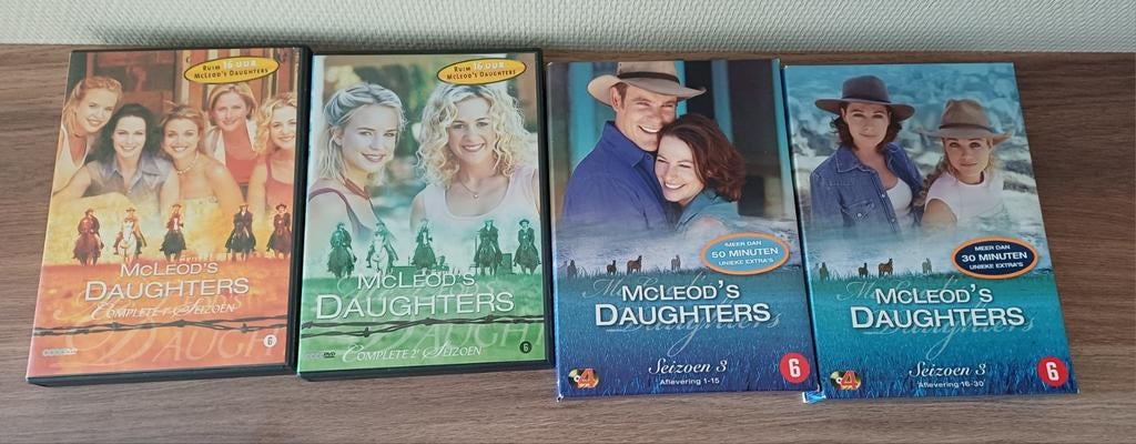 McLeod's Daughters seizoen 1 tm 3 dvd box-en, Boxset, Ophalen of Verzenden, Zo goed als nieuw, Vanaf 6 jaar