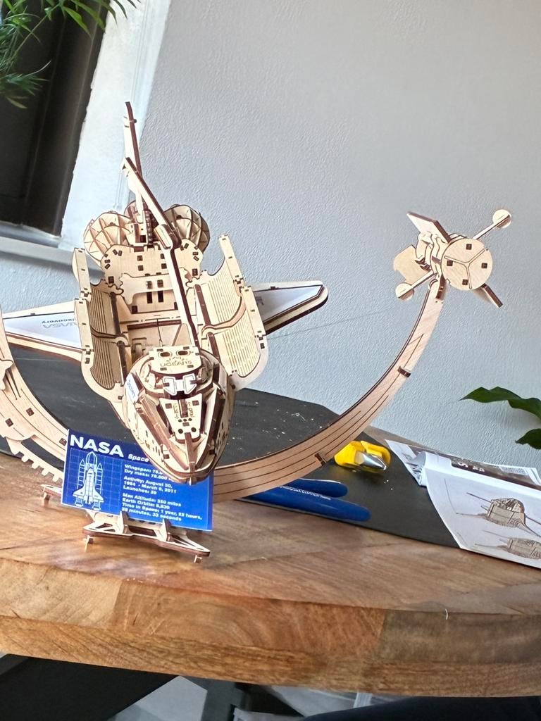 Gratis houten bouw werkjes, Ophalen, Zo goed als nieuw