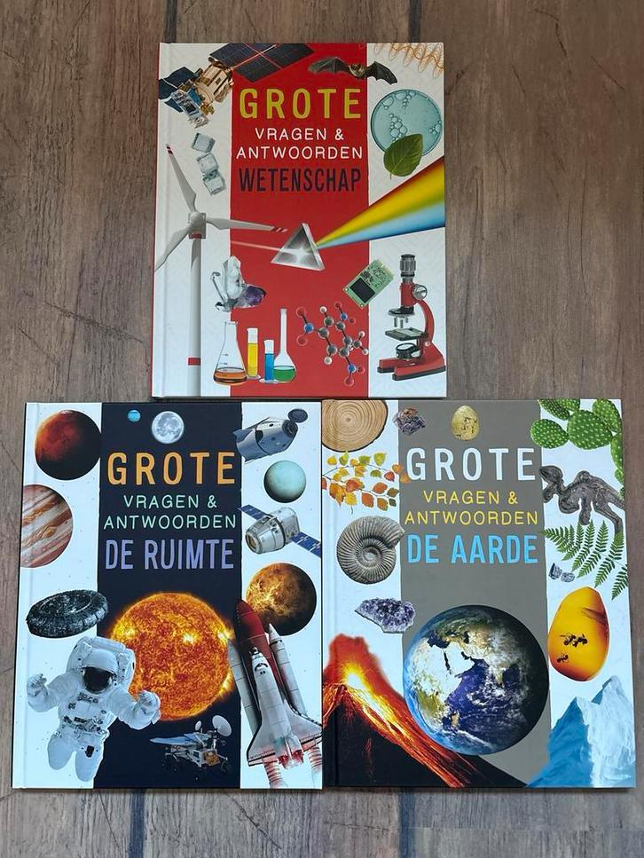 Grote Vragen & Antwoorden: De Aarde, De Ruimte, Wetenschap, Boeken, Ophalen, Zo goed als nieuw, Natuurwetenschap