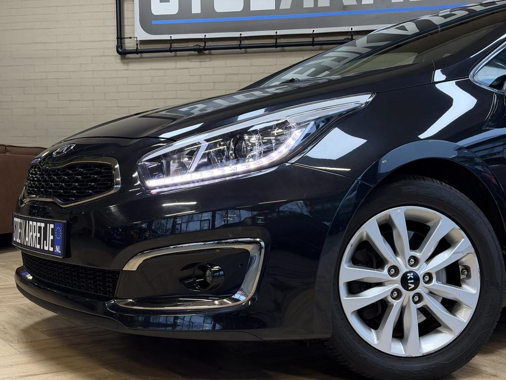 Kia cee'd Sportswagon 1.6 GDI AUT DynamicLine | Navi | Stoel, Gebruikt, 4 cilinders, Zwart, Lichtsensor