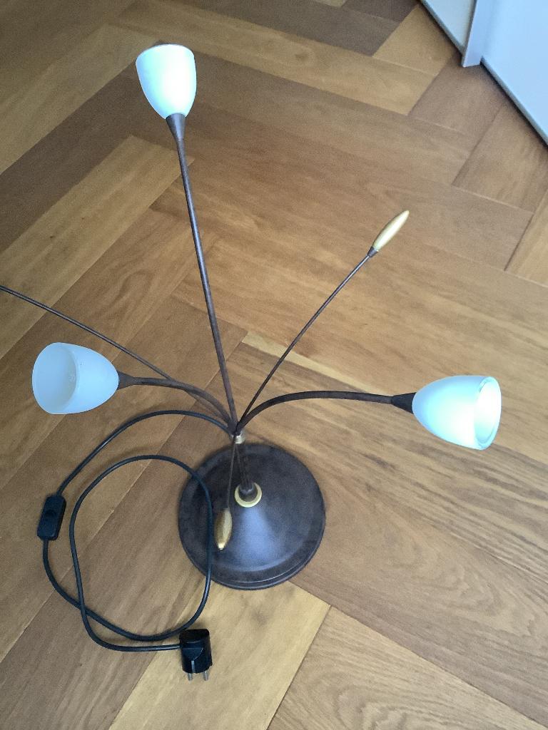 Schemerlamp Massive, Ophalen, 50 tot 75 cm, Glas, Klassiek, maar kan ook modern.