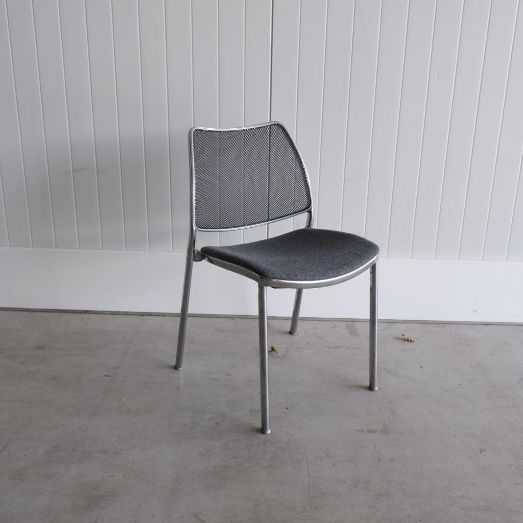 Stua Gas, Kantinestoel,  Netweave rug, 4-poots, vergaderen, Kunststof, Gebruikt, -, -