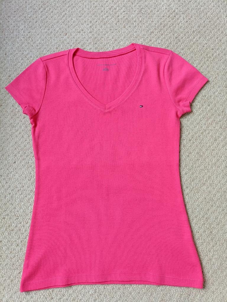 Tommy Hilfiger tshirt maat S, Kleding | Dames, Maat 38/40 (M), Ophalen of Verzenden, Zo goed als nieuw, Korte mouw