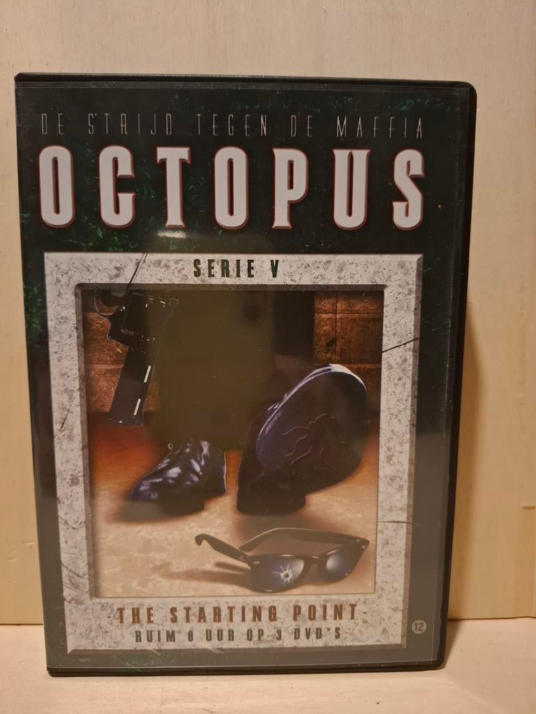 Octopus La Piovra Serie V - Crime Tv-serie - 3 DVD Box, Boxset, Ophalen of Verzenden, Zo goed als nieuw, Vanaf 12 jaar