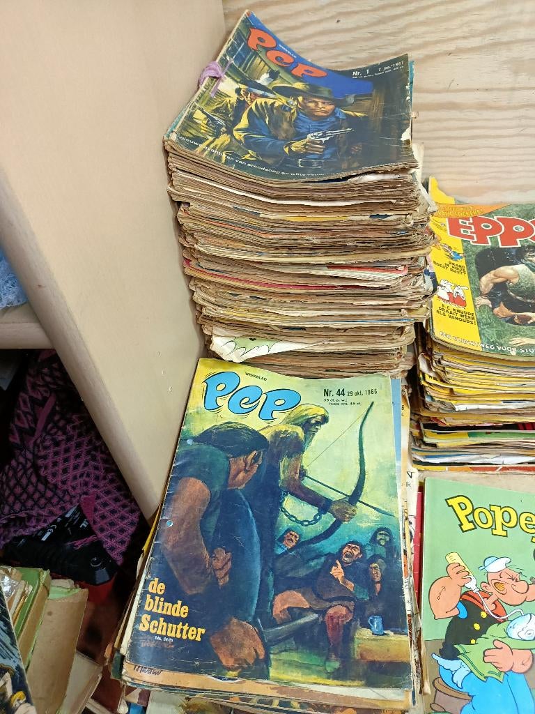 flinke partij strip bladen wel uitzoek werk, Boeken, Europa, Meerdere comics, Diverse Auteurs, Ophalen