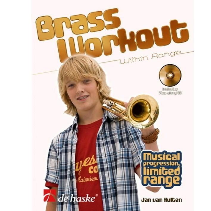 Brass Workout (Within Range) + cd (voor lln met beugel), Muziek en Instrumenten, Bladmuziek, Gebruikt, Les of Cursus, Trompet
