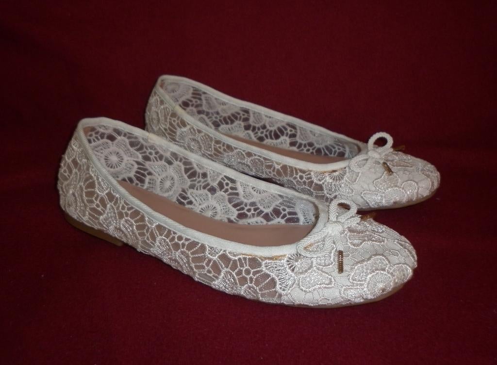 ballerinas maat : 42 merk :  Tamaris, Kleding | Dames, Schoenen, Tamaris, Wit, Gedragen, Ballerina's