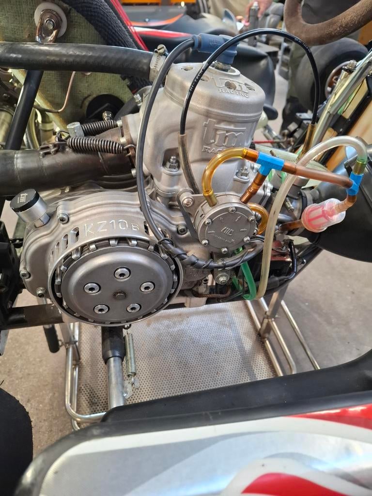 TM KZ10B Kart motor met vele extra's, Sport en Fitness, Karting, Ophalen, Gebruikt, Onderdelen Kart