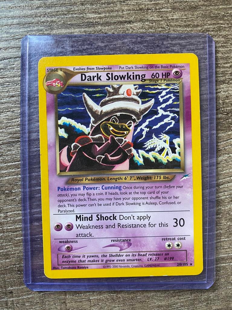 Dark Slowking (NDE 20) Neo Destiny, Ophalen of Verzenden, Zo goed als nieuw