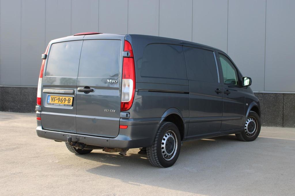 Mercedes-Benz Vito 113 CDI 320 Lang DC Luxe Airco, Cruise!, Automaat, Euro 5, Gebruikt, Zwart