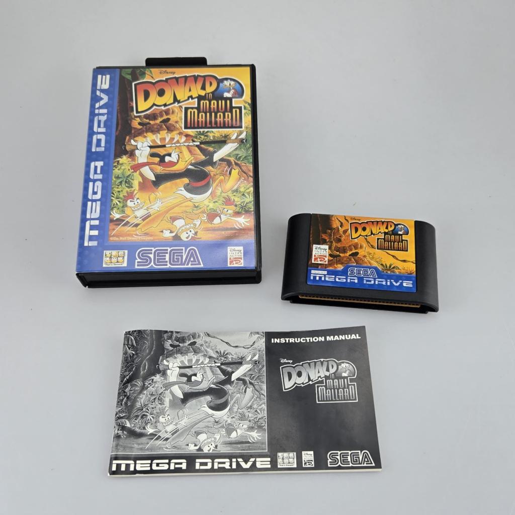 Sega Mega Drive Game: Donald in Maui Mallard Compleet