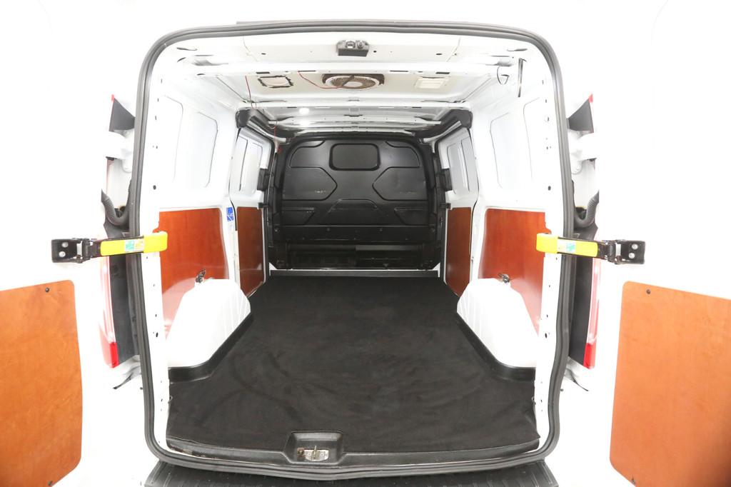 Ford Transit Custom 2.0 TDCI L1H1 | Airco | Cruise | 3 Zits, Auto's, Bestelauto's, Voorwielaandrijving, Stof, Gebruikt, Euro 6