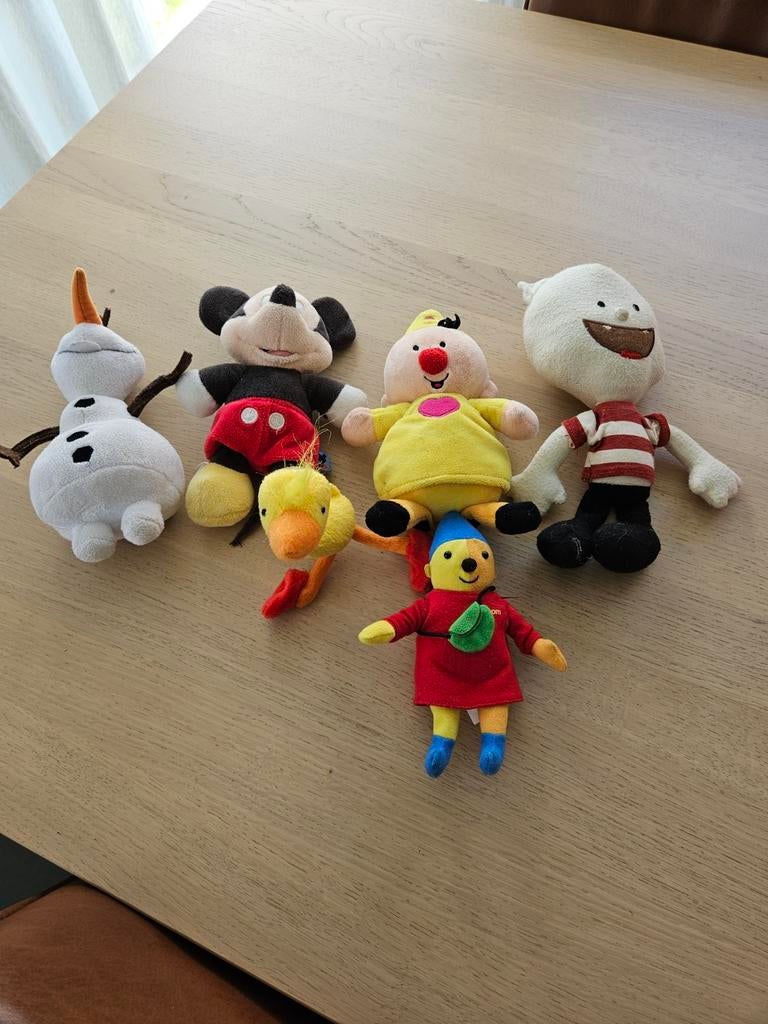Populaire knuffels, Kinderen en Baby's, Speelgoed | Knuffels en Pluche, Ophalen of Verzenden, Gebruikt, Overige typen