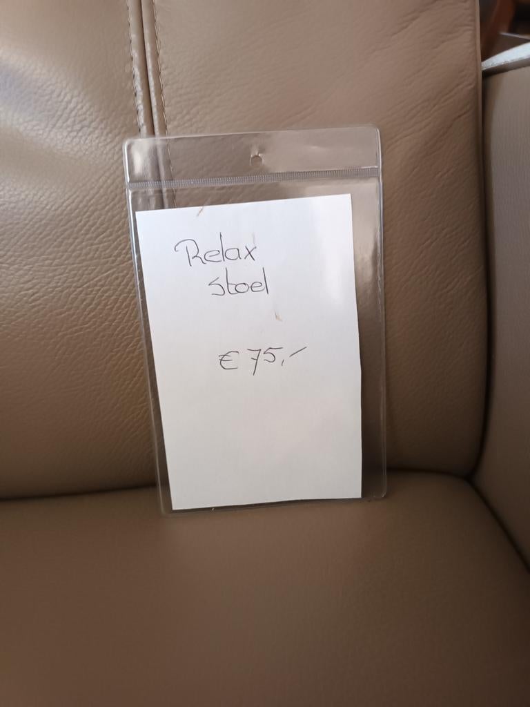 Comfortabele relaxstoel - 50% korting!, Gebruikt, Modern comfort, Ophalen of Verzenden, 50 tot 75 cm