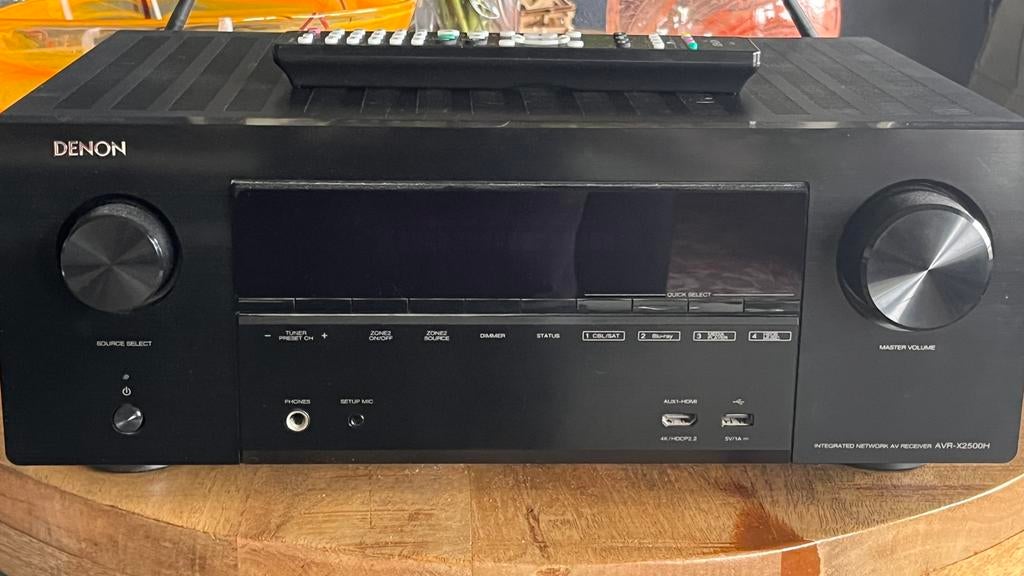 Denon AVR-X2500H – 7.1-kanaals surroundreceiver, Ophalen, Denon, Zo goed als nieuw, 60 tot 120 watt