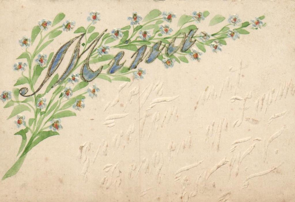 Bergen op Zoom - Fraaie hand ingekleurde kaart -Groet uit, Verzenden, Voor 1920, Ongelopen, Noord-Brabant