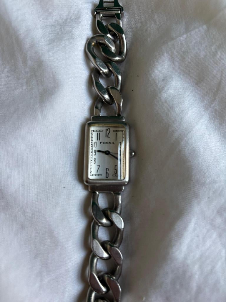 Fossil horloge dames, Sieraden, Tassen en Uiterlijk, Horloges | Dames, Overige merken, Staal, Staal, Polshorloge