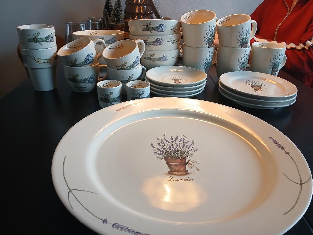 Servies jet ter steege, Ophalen, Overige typen, Zo goed als nieuw, Overige stijlen